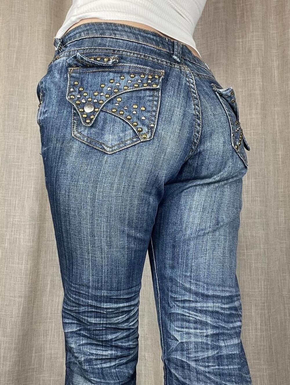 Akademiks Low Rise Skinny Jeans